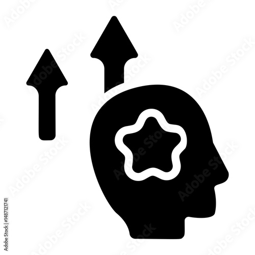 Mental agility Solid Icon