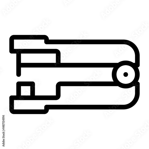 stapler line icon