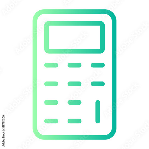 calculator gradient icon