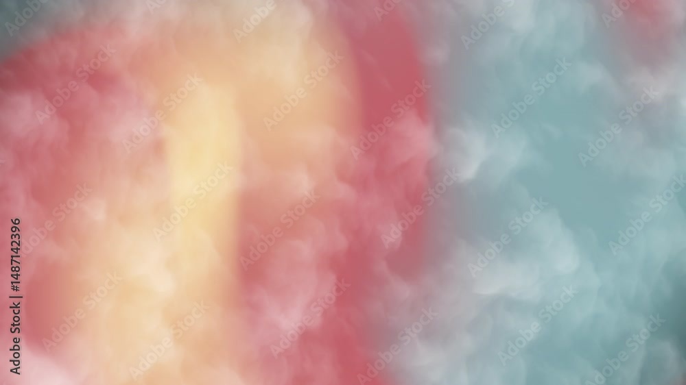 Soft clouds in pastel hues perfect for backgrounds or inspirational content, adding a dreamy touch to design projects and social media posts.
