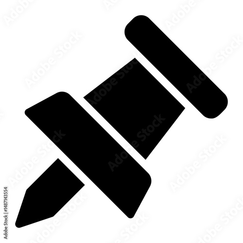 pin glyph icon