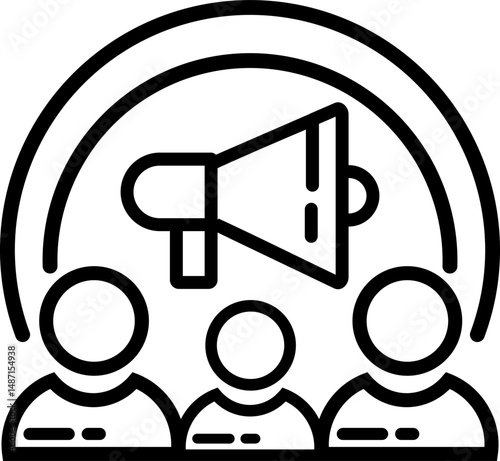 Affiliate Marketing Outline Icon