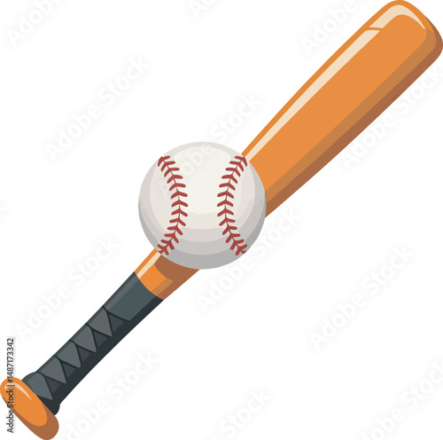  Hit Baseball Ball Game Play Vector
