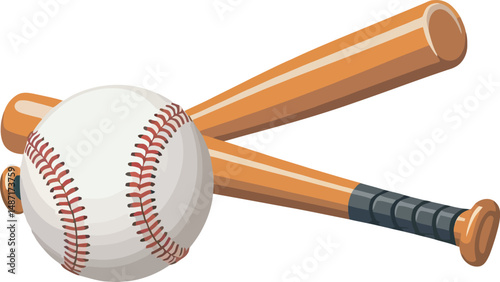  Hit Baseball Ball Game Play Vector