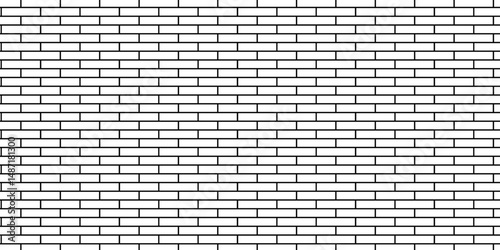 Vector empty stucco masonry pavement floor and wall limestone brickwork concrete texture. Urban white, black line cement rough row wallpaper abstract background.	

