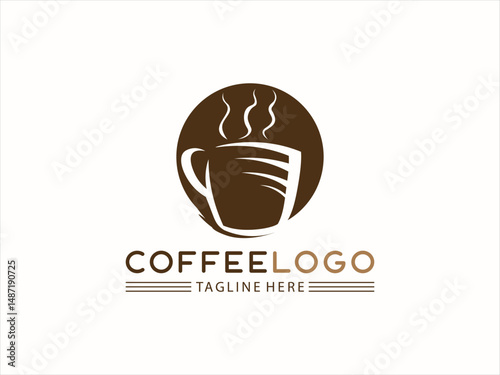 Cafe logo Vector Template