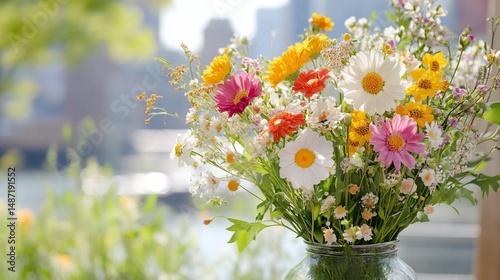 Vibrant Wildflower Bouquet