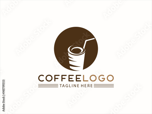 Cafe logo Vector Template