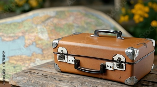 Vintage Suitcase, Travel, Adventure