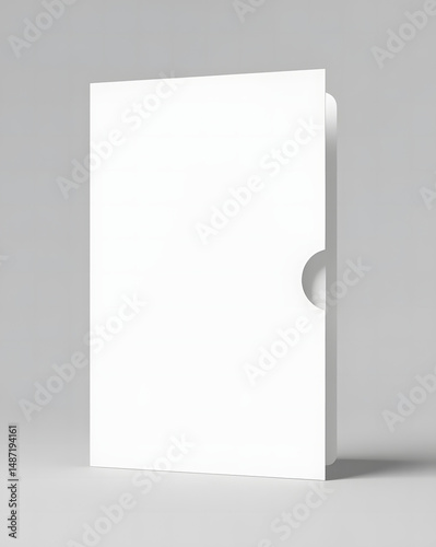Minimalist Document Envelope for Branding Presentation