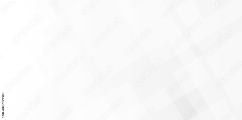 Obraz premium Luxury minimal creative modern gradient element shiny line technology Light gray and white overlap triangle abstract subtle vector business background.