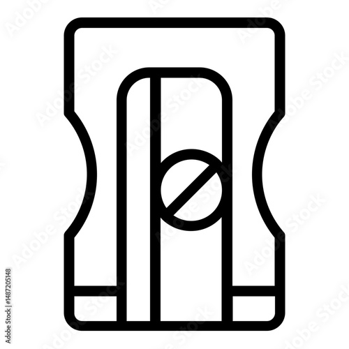 sharpener icon line