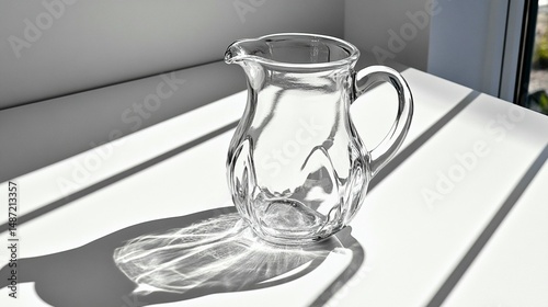Glass Pitcher in Sunlight