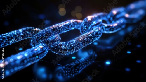 internet security and data protection concept, blockchain and cybersecurity