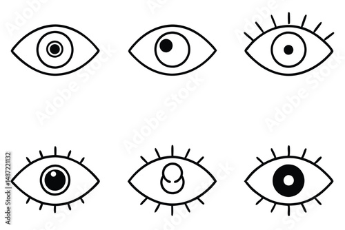 Eye Natural Beauty Line art