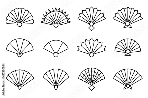 Fans Cheer Loud Voices Line art