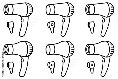 Hair Dryers Luxury Line Art