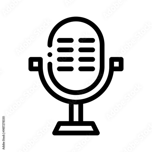podcast line icon