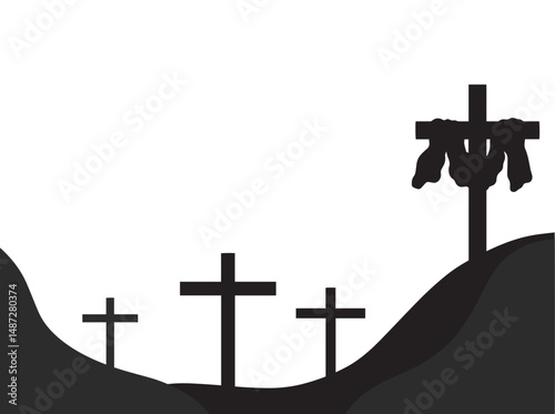 Jesus Christ on the Cross Background