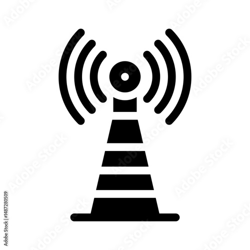 radio glyph icon
