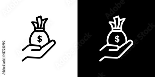loan icon symbol pictogram UX UI designs