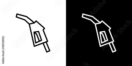 Fuel icon symbol pictogram UX UI designs