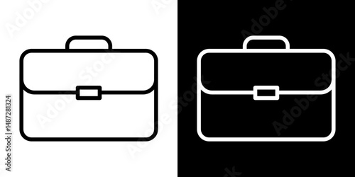 Briefcase icon symbol pictogram UX UI designs