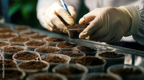 Soil Sample Analysis in a Laboratory Setting