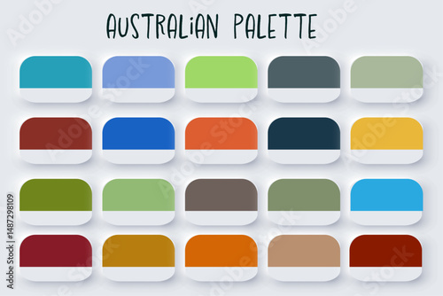 Australian colour palette