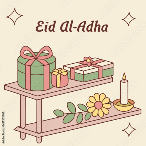 Beautifully Arranged Table for Eid al Adha  