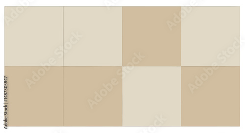 Beige square tile floor texture pattern