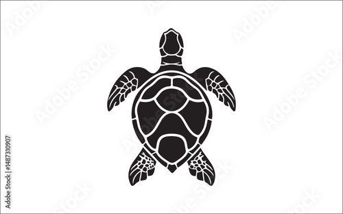turtle vector illustration. turtle, tribal, vector, ocean, marine, illustration, graphic, aquatic, artwork, silhouette