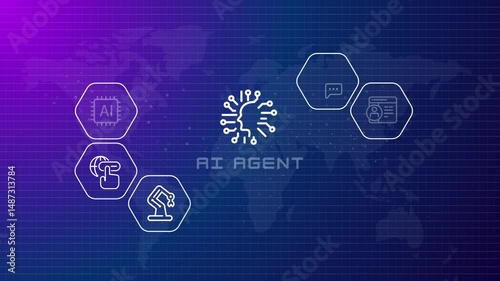 AI agent agentic artificial intelligence animated video virtual assistant task automation