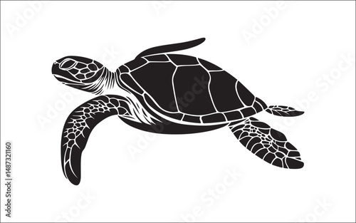 sea turtle vector illustration. turtle, tribal, vector, ocean, marine, illustration, graphic, aquatic, artwork, silhouette