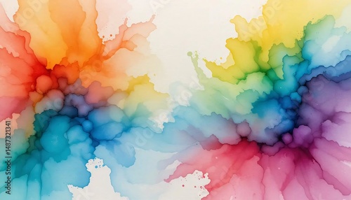 Watercolor Abstract Harmony
