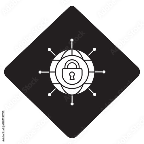 Secure Connection icon, Fortifying the Web Building a Secure Connection Every Time, Encrypted and Protected The Power of a Secure Connection, vector
