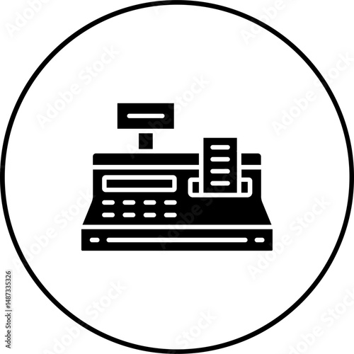 Cashier Machine Icon