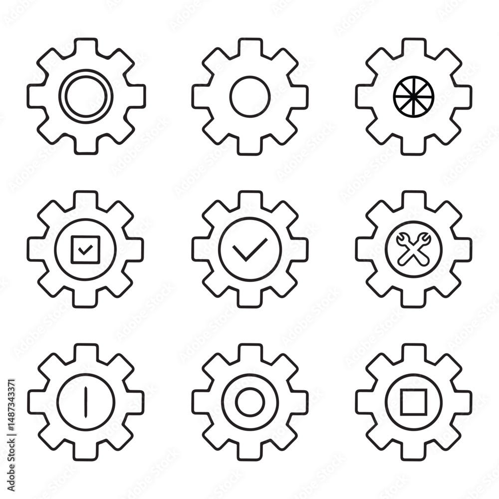 set of gear wheels set of gear wheels