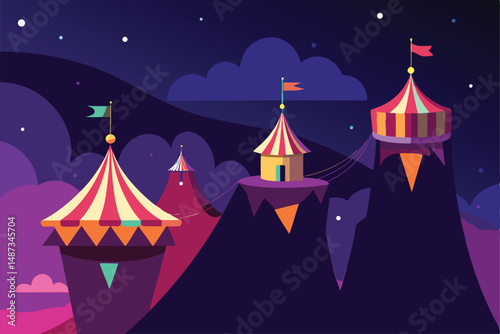 vector illustration of a fairy tale