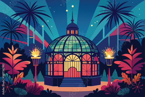 bird cage with birds