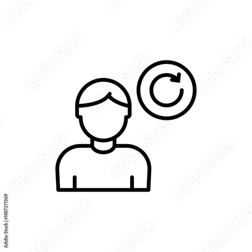 User behavior icon