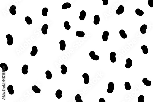 Donut candy confetti pattern background