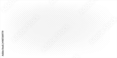 Dot white gray wave light technology texture background. Abstract big dot