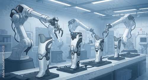 Prosthetic Legs Manufactured by Robotic Arms