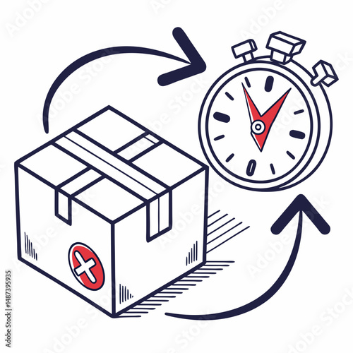 order tracking design vector white background