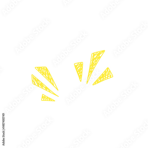 comic effect doodle icon