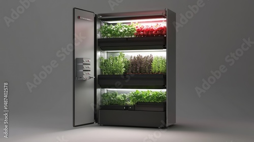 Smart Indoor Garden: Cultivate Fresh Herbs and Vegetables at Home