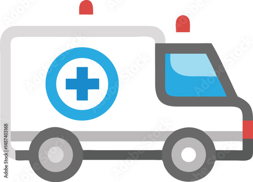 ambulance car icon