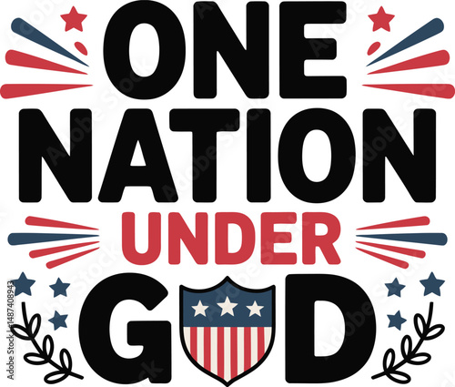 one nation under god classic serif font