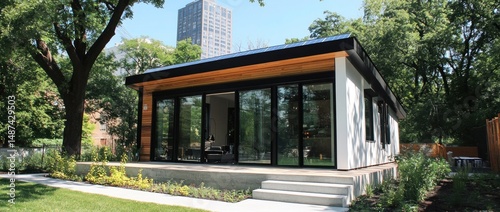 Modern Minimalist House Design in Urban Setting